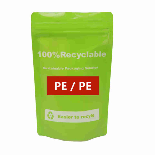 Recyclable Stand Up Pouches 100 Recyclable High Barrier Mono